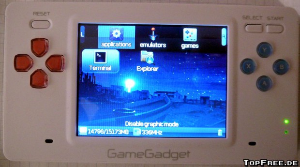 Dingux auf GameGadget