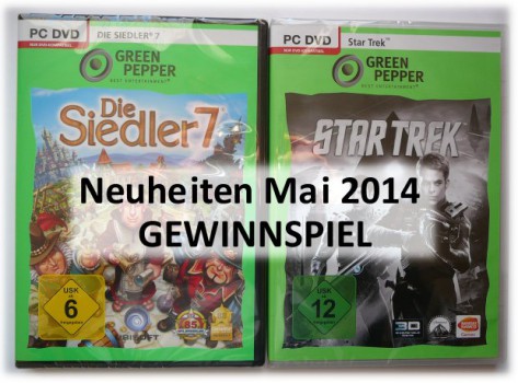 Green Pepper Neuheiten Mai 2014 – Gewinnspiel