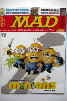 MAD Nr. 168 August 2015 O.v.e.r.k.i.l.l. – Ham nen Schatten: Minions (nicht in 3D)