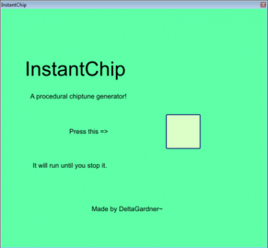 InstantChip – Ein prozeduraler Chiptune-Generator im Test