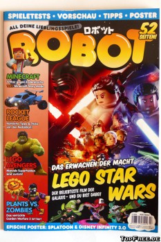 ROBOT #3/2016 – Kinder-Videospiele-Magazin Rezension