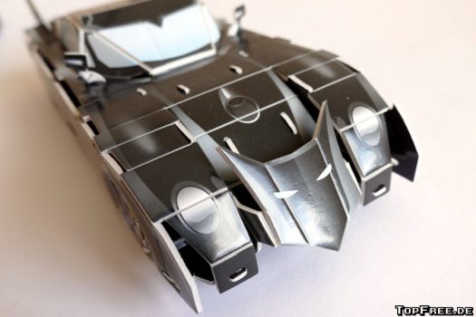 Batmobil Bausatz im Puzzle-Test