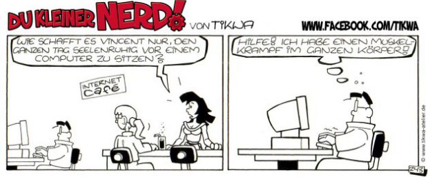 Du kleiner Nerd! von Tikwa: Krampf