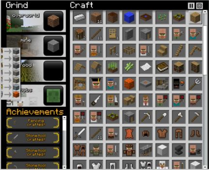 GrindCraft – Minecraft Clicker Spier