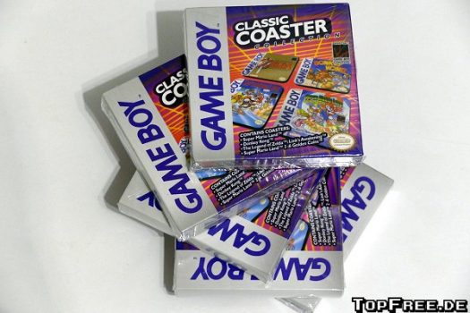 Game Boy Untersetzer Set