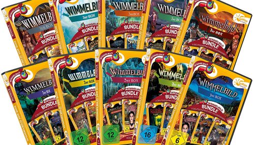 Wimmelbild Mega Bundle: 30 Vollversionen auf 10 CDs von Sunrise Games