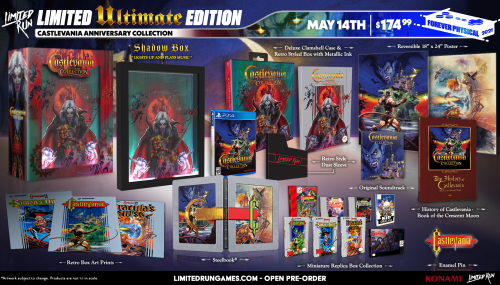 Castlevania Anniversary Collection bei Limited Run Games