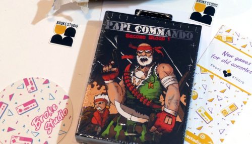 Papi Commando: Second Blood Genesis / Sega Mega Drive – Unboxing