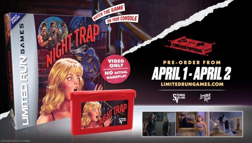 Night Trap erscheint für den Game Boy Advance