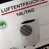 Hantech Luftentfeuchter 10L/Tag aus dem Bauhaus getestet