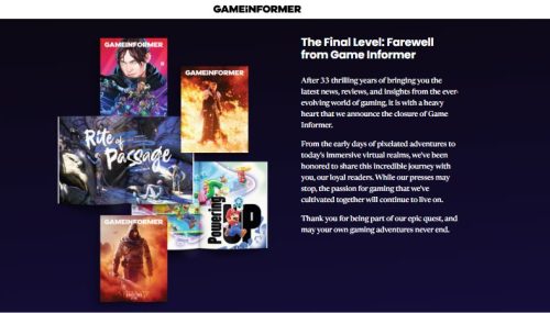 GameStop stellt Spielemagazin Game Informer ein